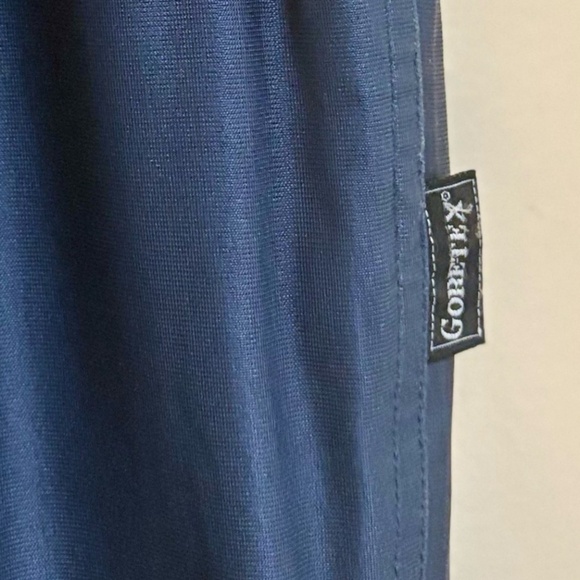 Vintage Navy Asics Gortex Track Pants with Zippers - Picture 5 of 15